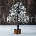 Hematite & Howlite Crystal Tree of Life - Healing Gemstone Tree