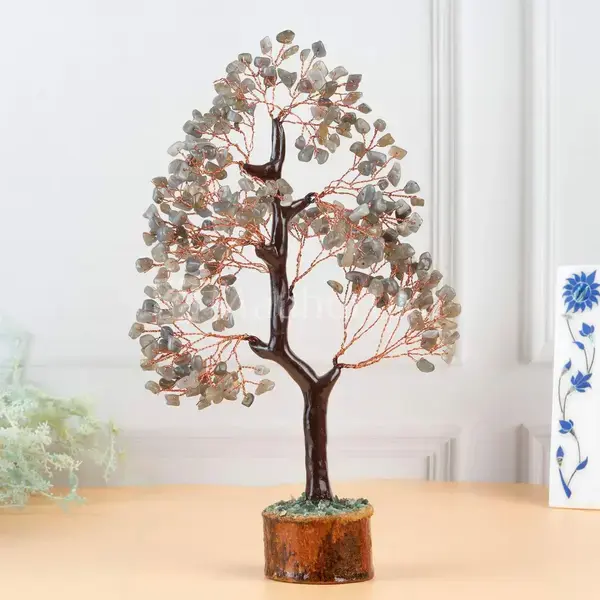 Labradorite Crystal Tree of Life - Chakra Tree of Life - Healing Energy