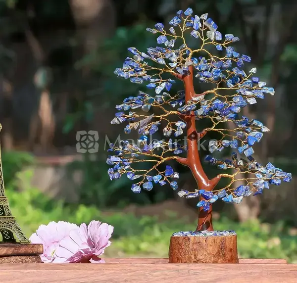 Lapis Lazuli Chakra Tree - Spiritual Decor