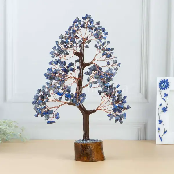 Lapis Lazuli Chakra Tree - Spiritual Decor