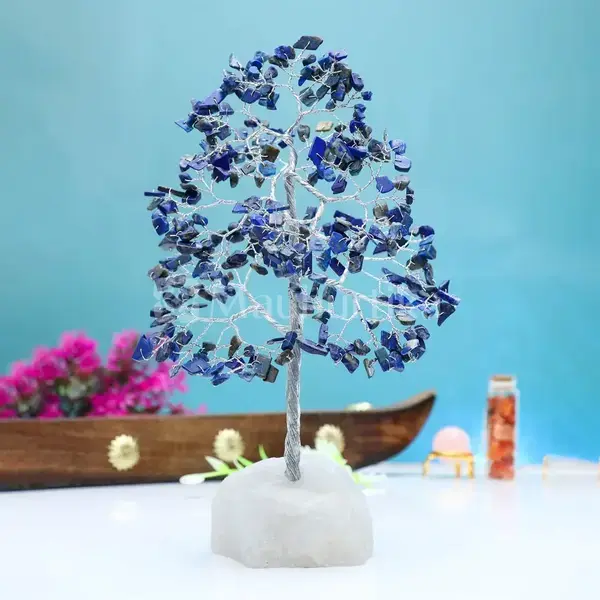 Lapis Lazuli Crystal Tree of Life - Spiritual Decor