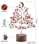 Red Jasper Crystal Tree of Life - Healing Energy Tree