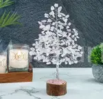 Rose Quartz Crystal Tree of Life - Healing Gemstone Tree