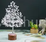 Rose Quartz Crystal Tree of Life - Healing Gemstone Tree