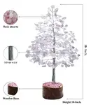 Rose Quartz Crystal Tree of Life - Healing Gemstone Tree