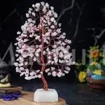 Rose Quartz Crystal Tree of Life - Healing Tree