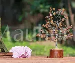 Tiger Eye Crystal Tree of Life - Prosperity and Courage