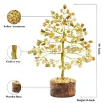 Yellow Aventurine Crystal Tree of Life - Prosperity Tree