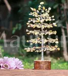 Yellow Aventurine Gemstone Tree of Life - Prosperity Tree