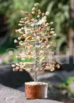 Yellow Aventurine Gemstone Tree of Life - Prosperity Tree
