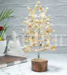 Yellow Aventurine Gemstone Tree of Life - Prosperity Tree