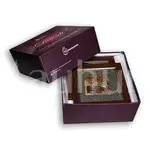 Shri Sampoorna Laxmi Ganesh Yantra Pyrite Dust Frame
