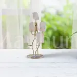 Clear Quartz Raw Stone with Stand - Healing Energy
