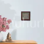 Ganesh Ji Pyrite Dust Frame - Prosperity Yantra