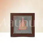 Goddess Laxmi Pyrite Dust Frame - Prosperity Yantra