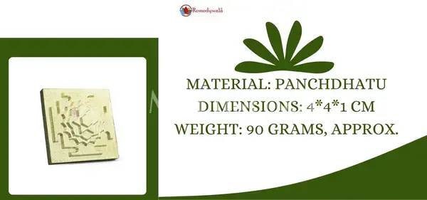 Panchdhatu Shree Bhuvaneshwari Mahavidya Yantra - Spiritual Protection