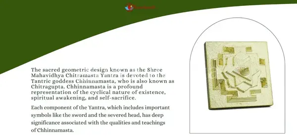 Panchdhatu Shree Mahavidhya Chitramasta Yantra - Spiritual Transformation Yantra