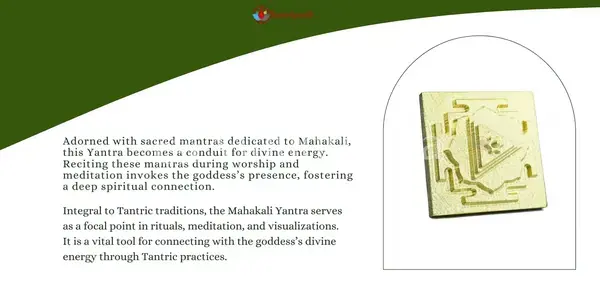 Panchdhatu Shree Mahavidhya Mahakaali Yantra - Powerful Protection Yantra
