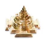 2D Yantra - Frame of Four - Shree Sampoorna Laxmi Ganesh Yantra - Pyrite Dust frame - Prosperity & Success