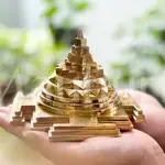 2D Yantra - Frame of Four - Shree Sampoorna Laxmi Ganesh Yantra - Pyrite Dust frame - Prosperity & Success