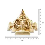 2D Yantra - Frame of Four - Shree Sampoorna Laxmi Ganesh Yantra - Pyrite Dust frame - Prosperity & Success