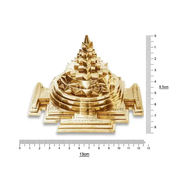 2D Yantra - Frame of Four - Shree Sampoorna Laxmi Ganesh Yantra - Pyrite Dust frame - Prosperity & Success