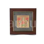 Shri Sarva Karya Siddhi Yantra Pyrite Dust Frame - Success and Prosperity