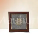 Shri Yantra Pyrite Dust Frame - Prosperity and Harmony