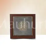 Shriparni Shri Yantra Pyrite Dust Frame - Prosperity Enhancer
