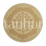 Sri Yantra Crystal Grid Plate - Spiritual Energy Enhancer